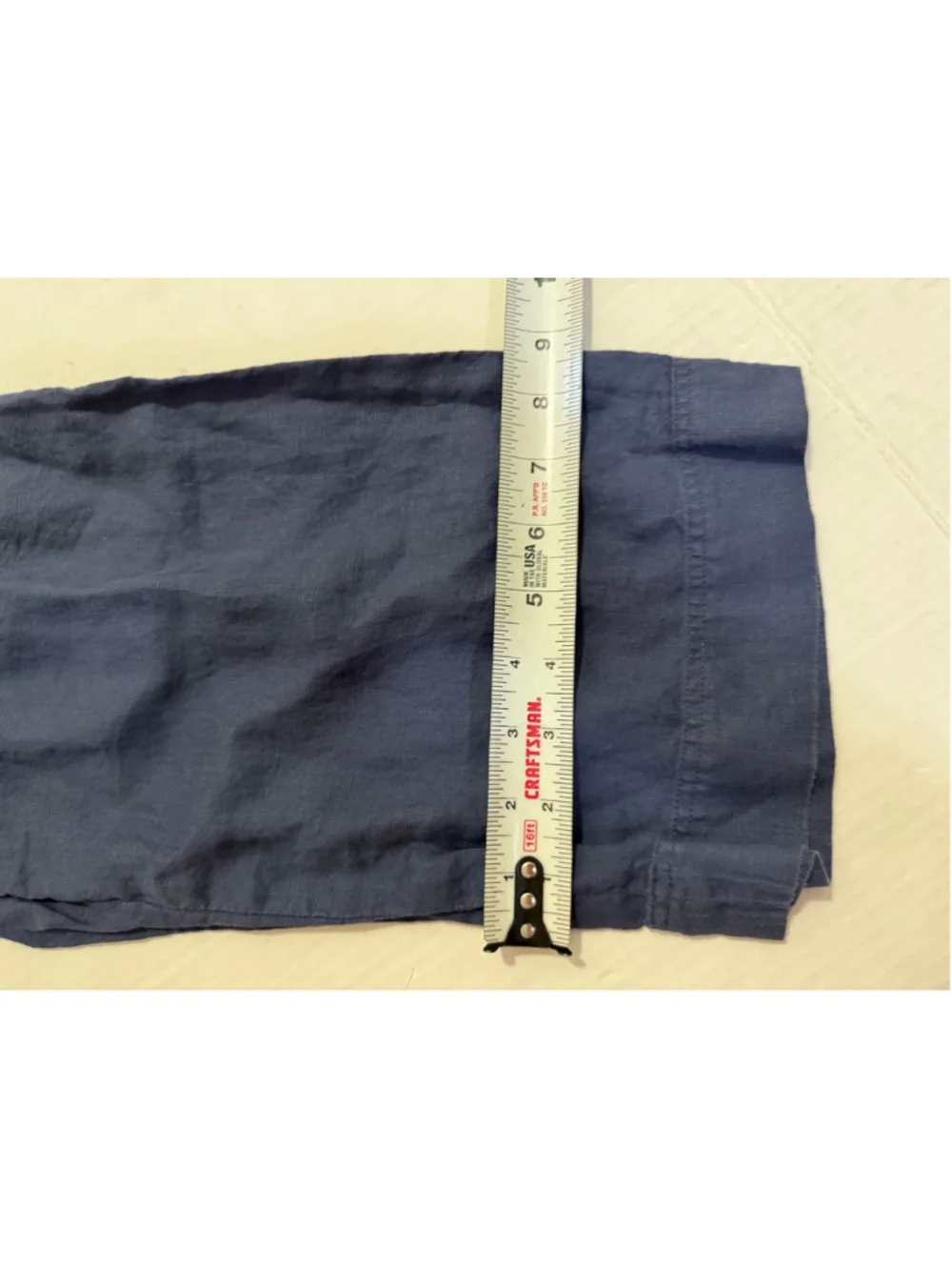 Women's Everlane Linen Trousers Size 2 Blue